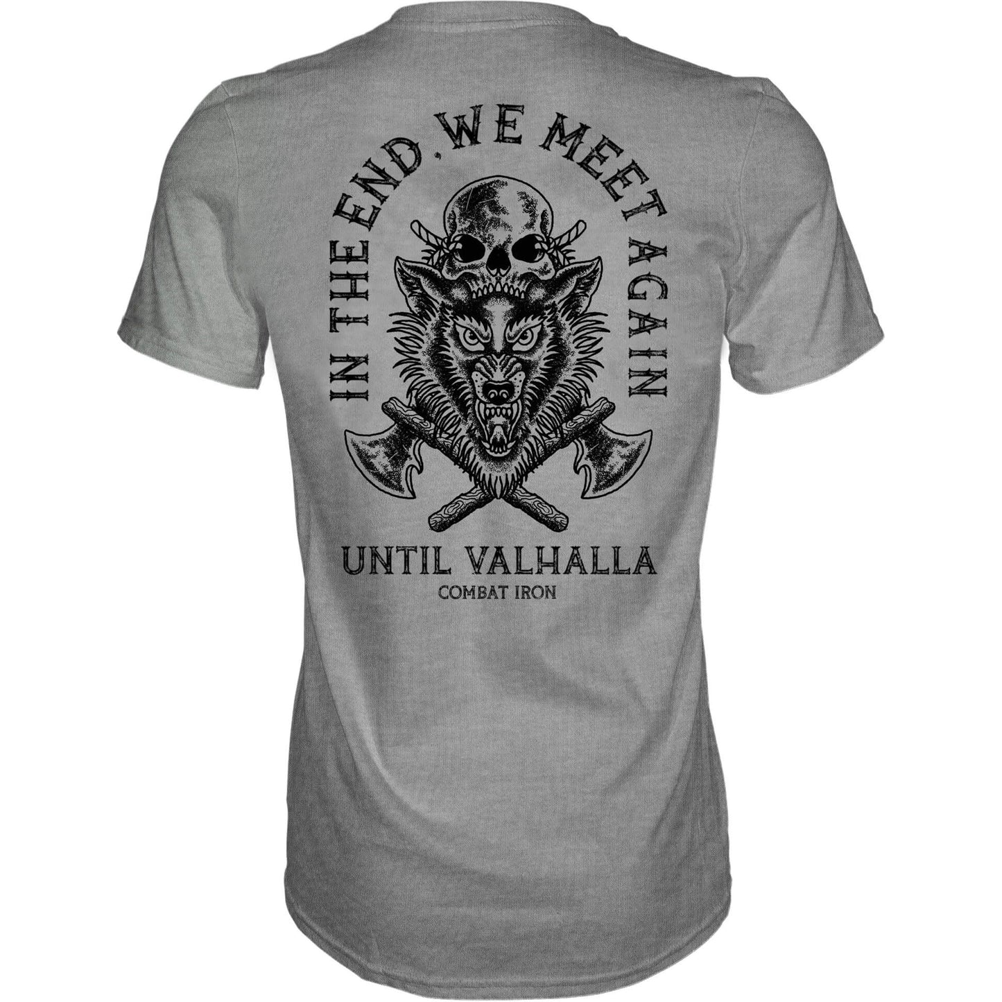 IN THE END, WE MEET AGAIN VALHALLA MEN'S T-SHIRT