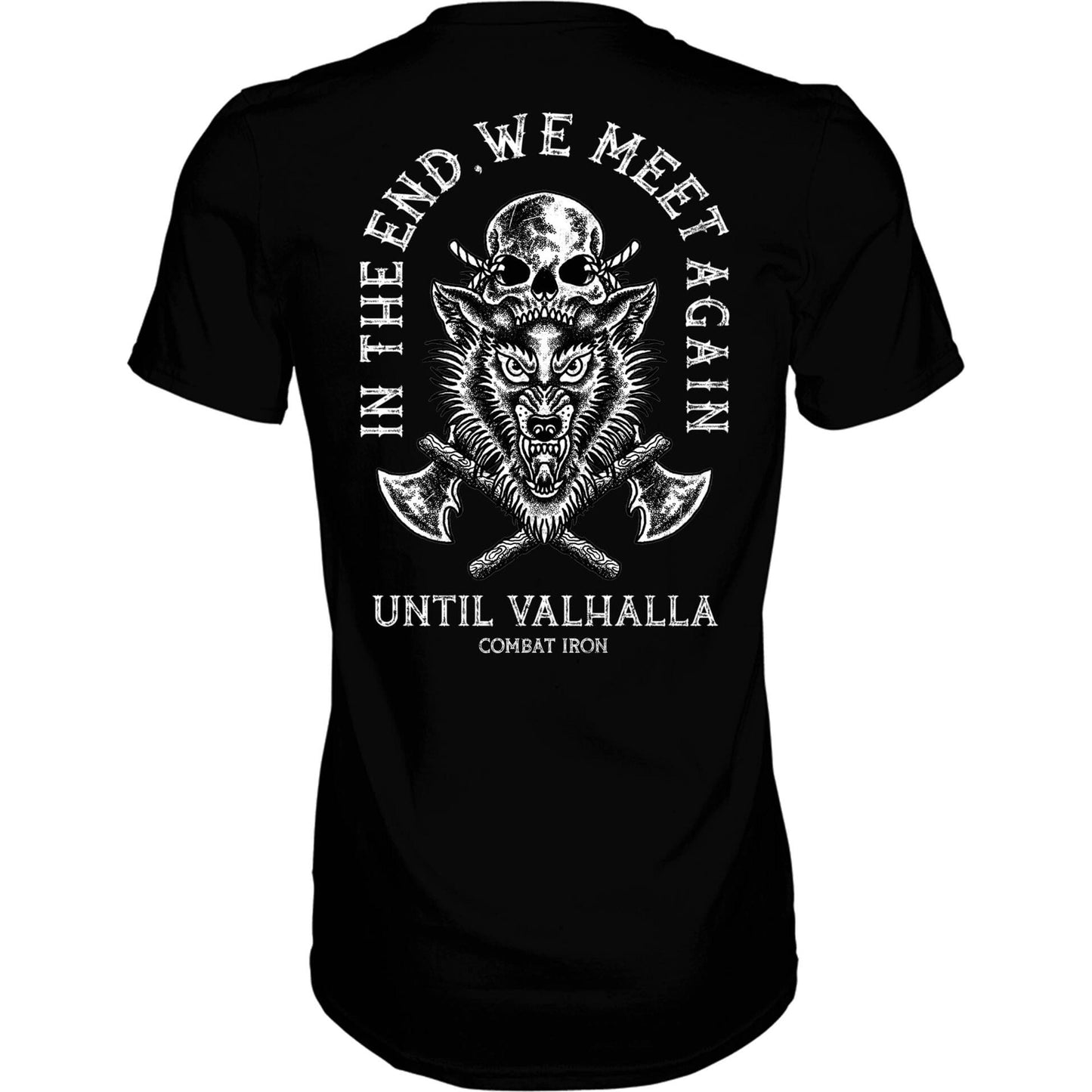 IN THE END, WE MEET AGAIN VALHALLA MEN'S T-SHIRT