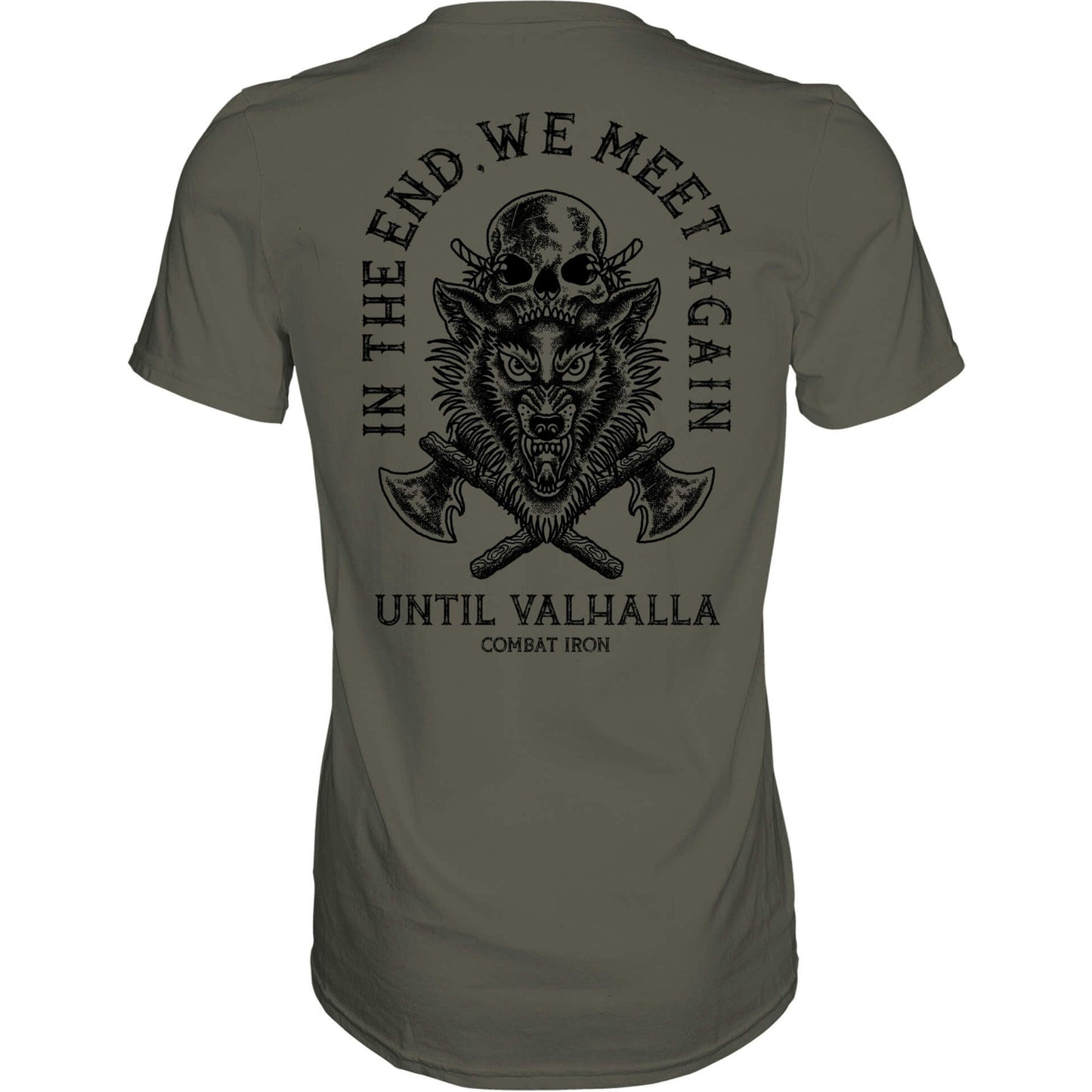 IN THE END, WE MEET AGAIN VALHALLA MEN'S T-SHIRT