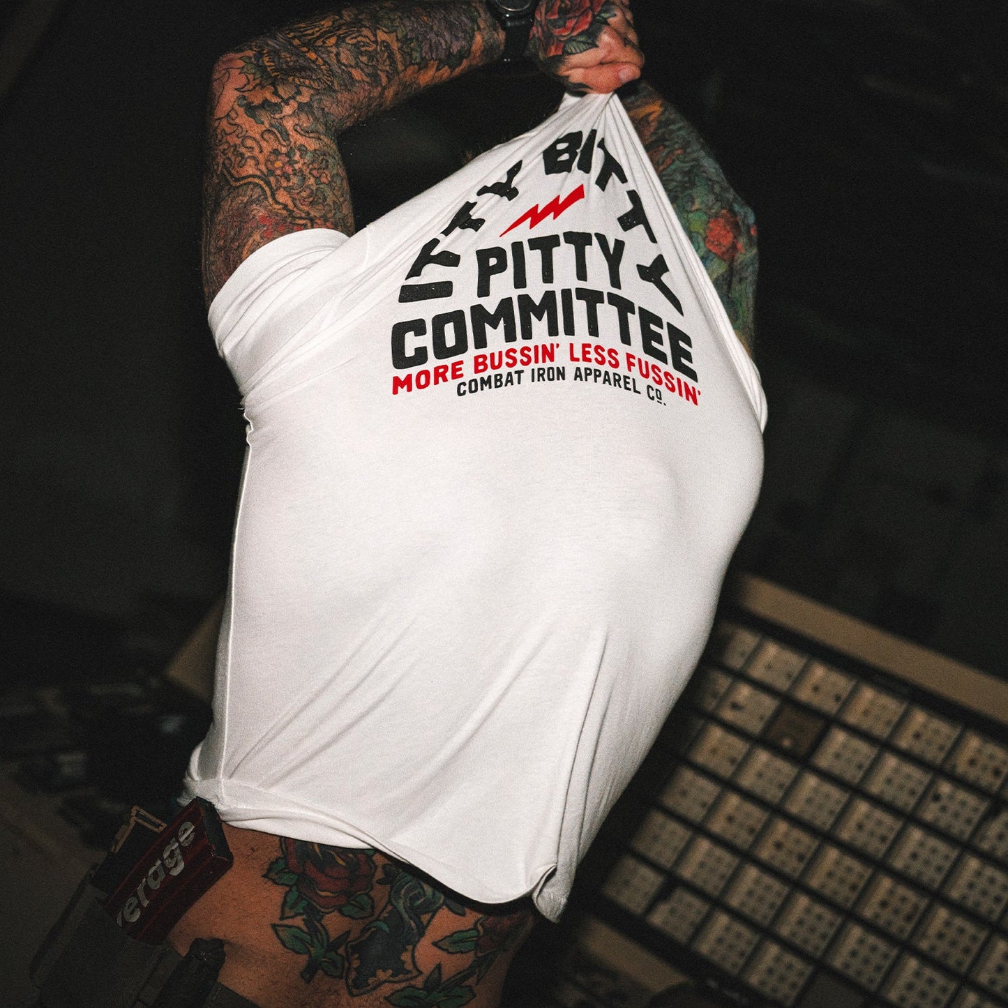 ITTY BITTY PITTY COMMITTEE MEN'S T-SHIRT