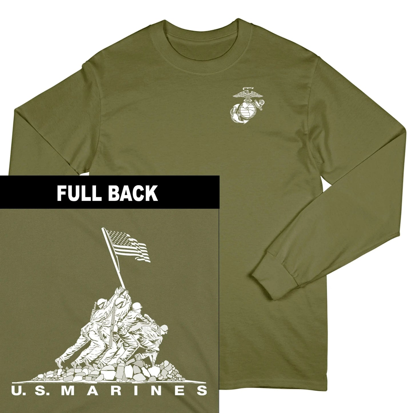 Iwo Jima 2-Sided Long Sleeve Tee