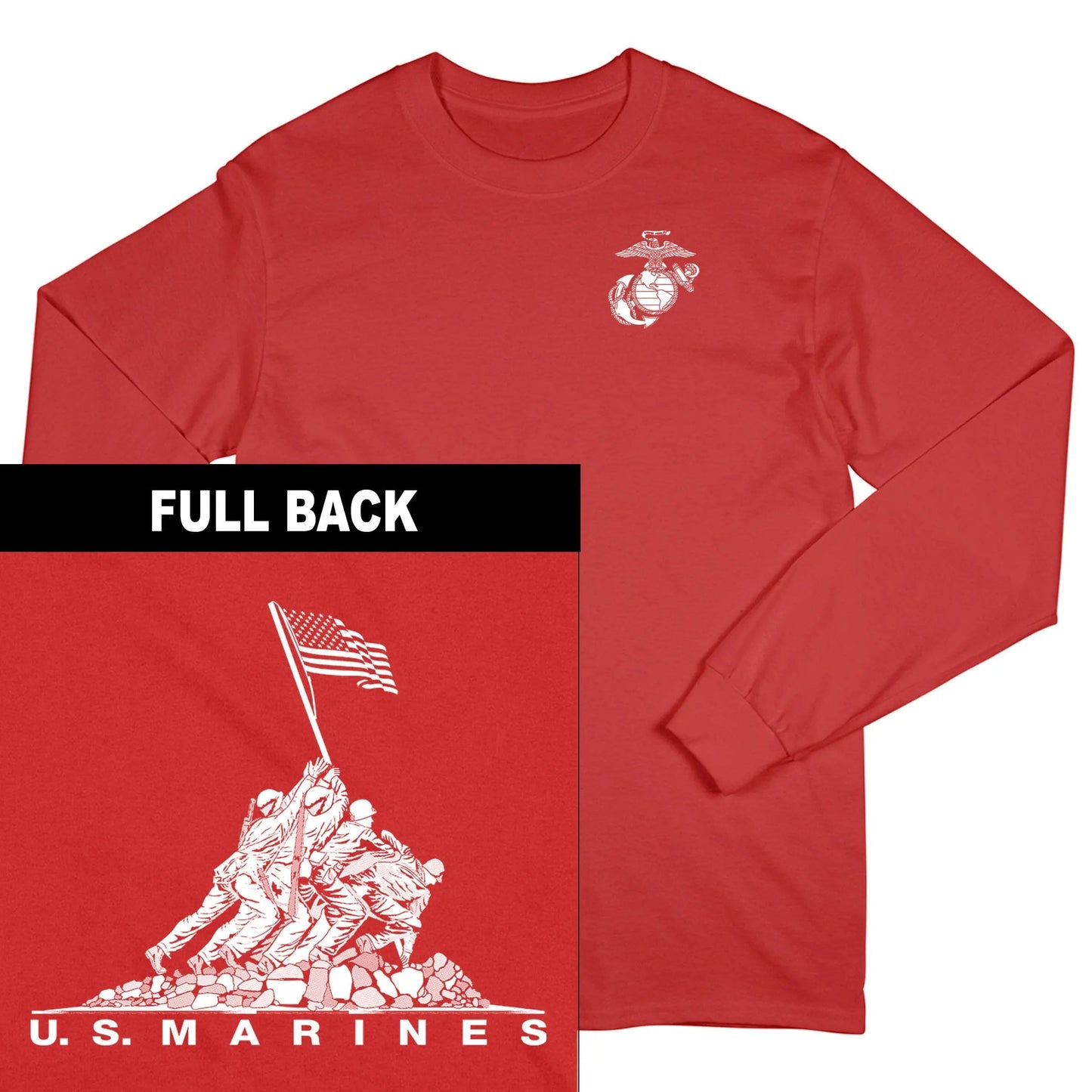 Iwo Jima 2-Sided Long Sleeve Tee