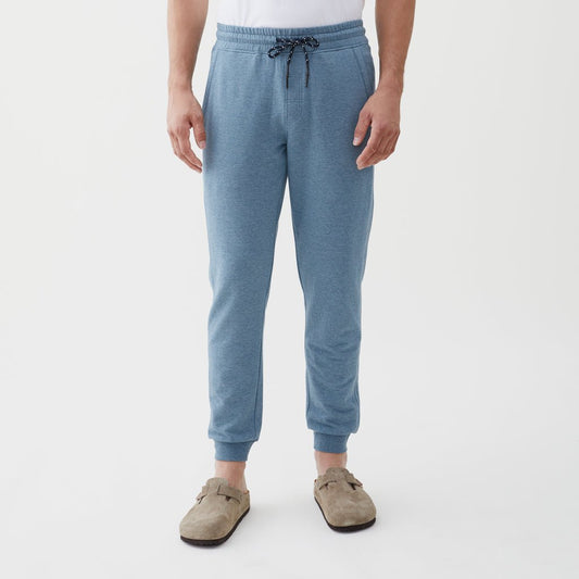 Jack Brushback Fleece Jogger - Blue Heather