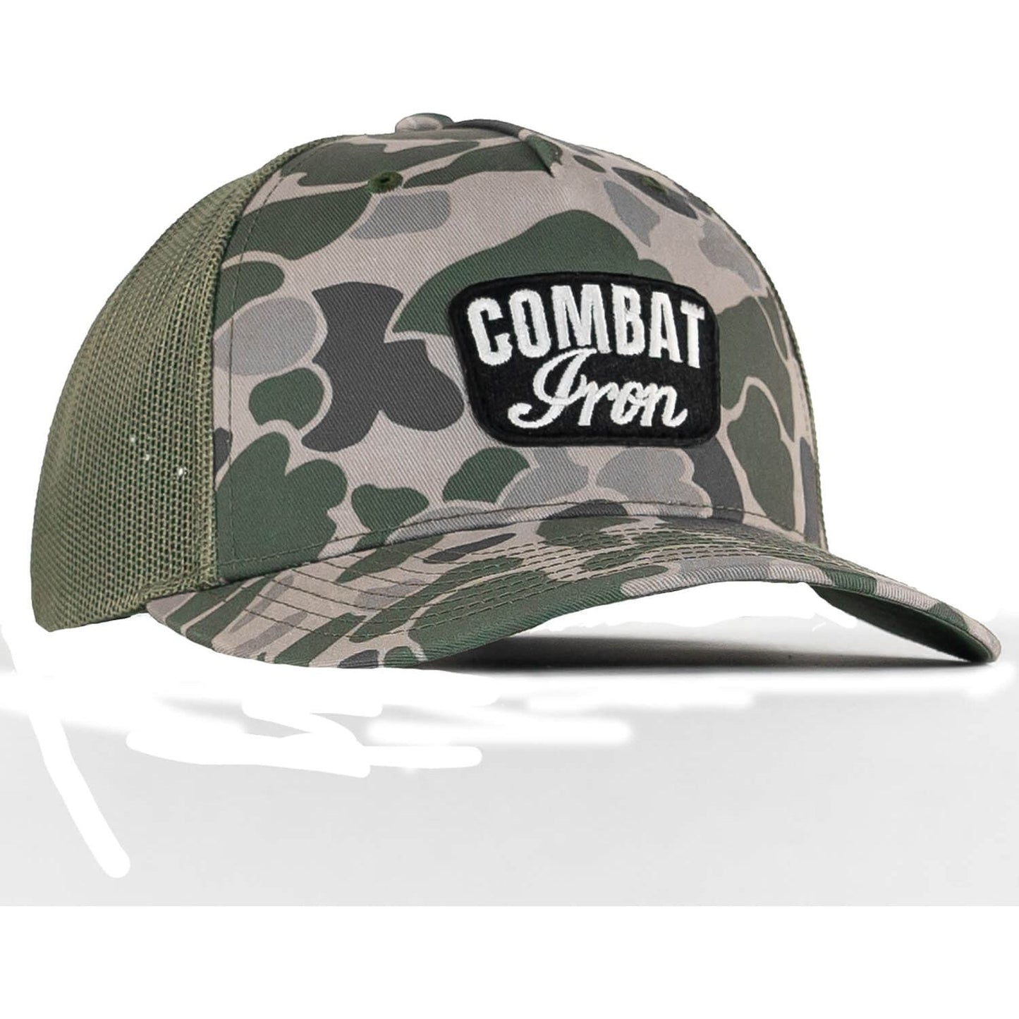 COMBAT IRON BRANDED PATCH SNAPBACK