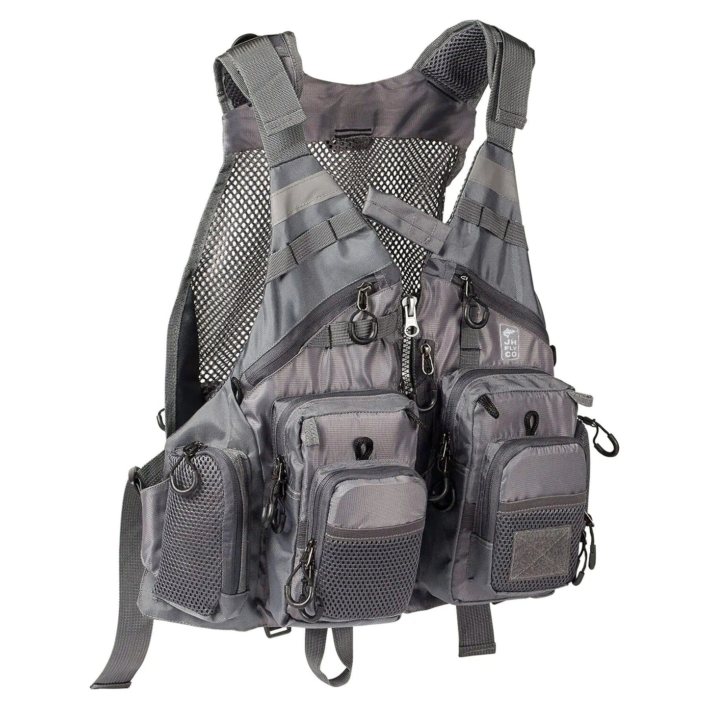 JHFLYCO Adjustable Mesh Fishing Vest