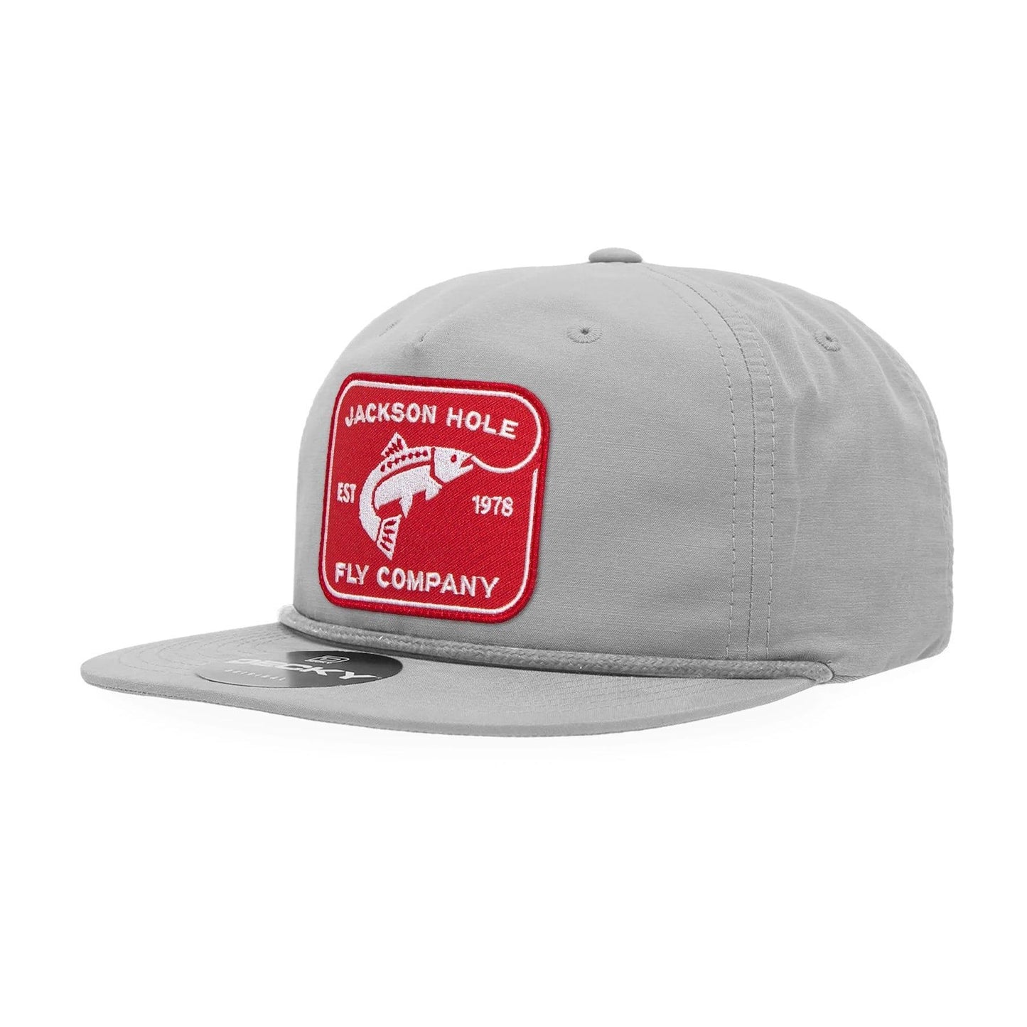 JHFLYCO Brushed Cotton Ball Cap - Rectangle Logo