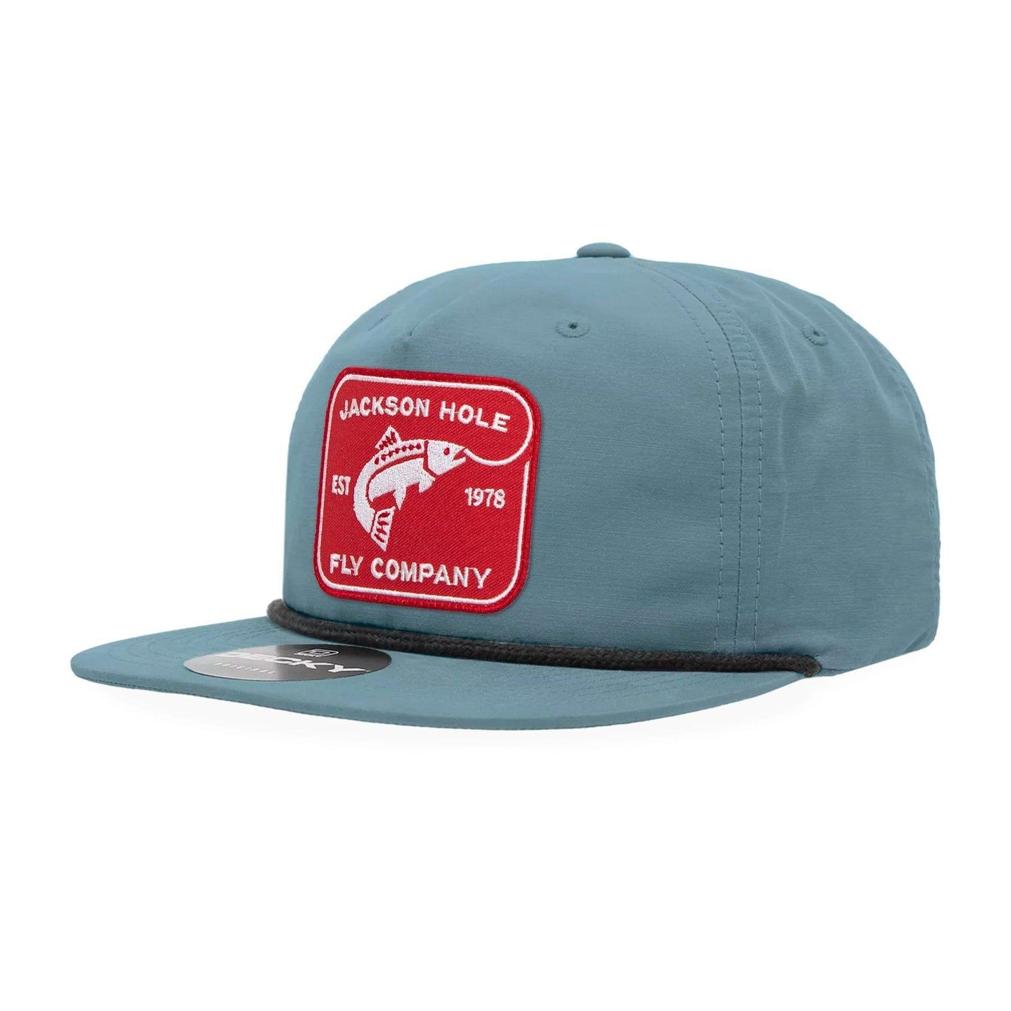 JHFLYCO Brushed Cotton Ball Cap - Rectangle Logo