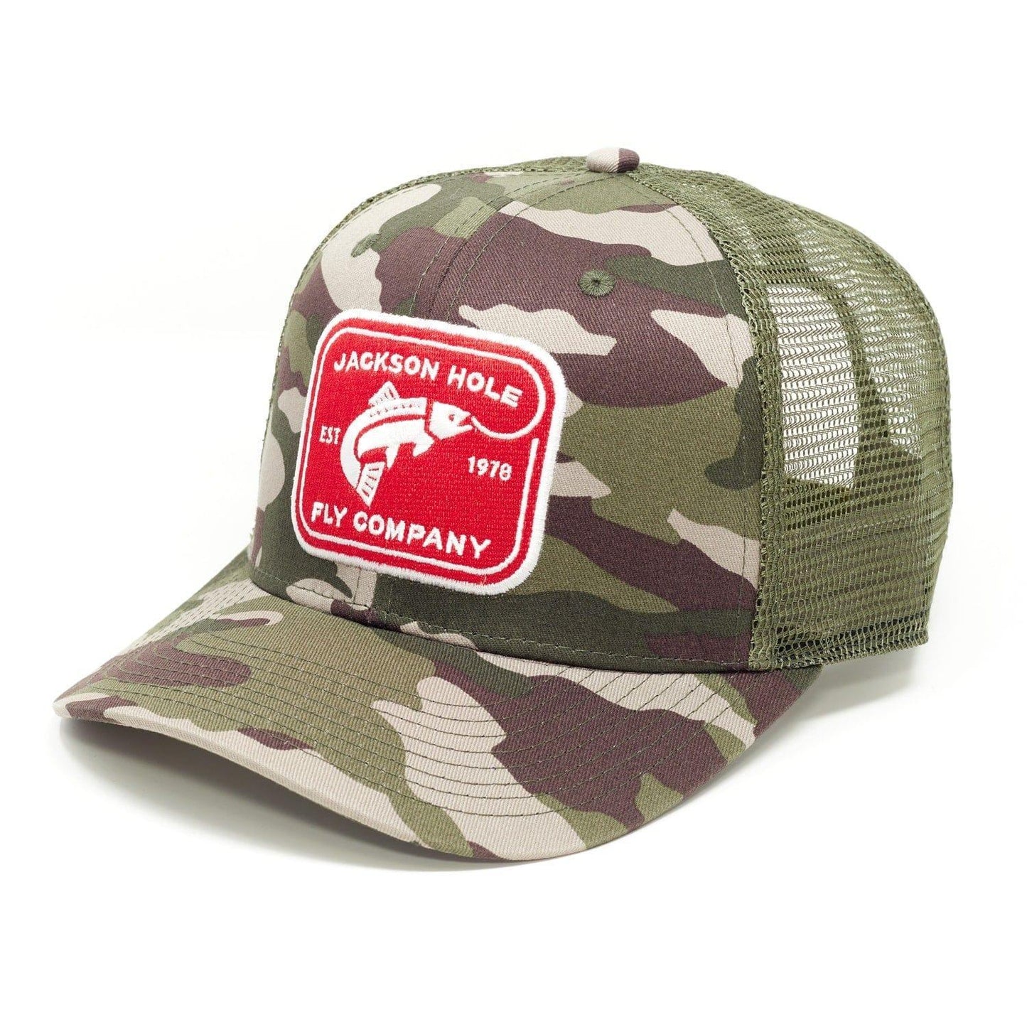 JHFLYCO High Crown Ball Cap - Rectangle Logo