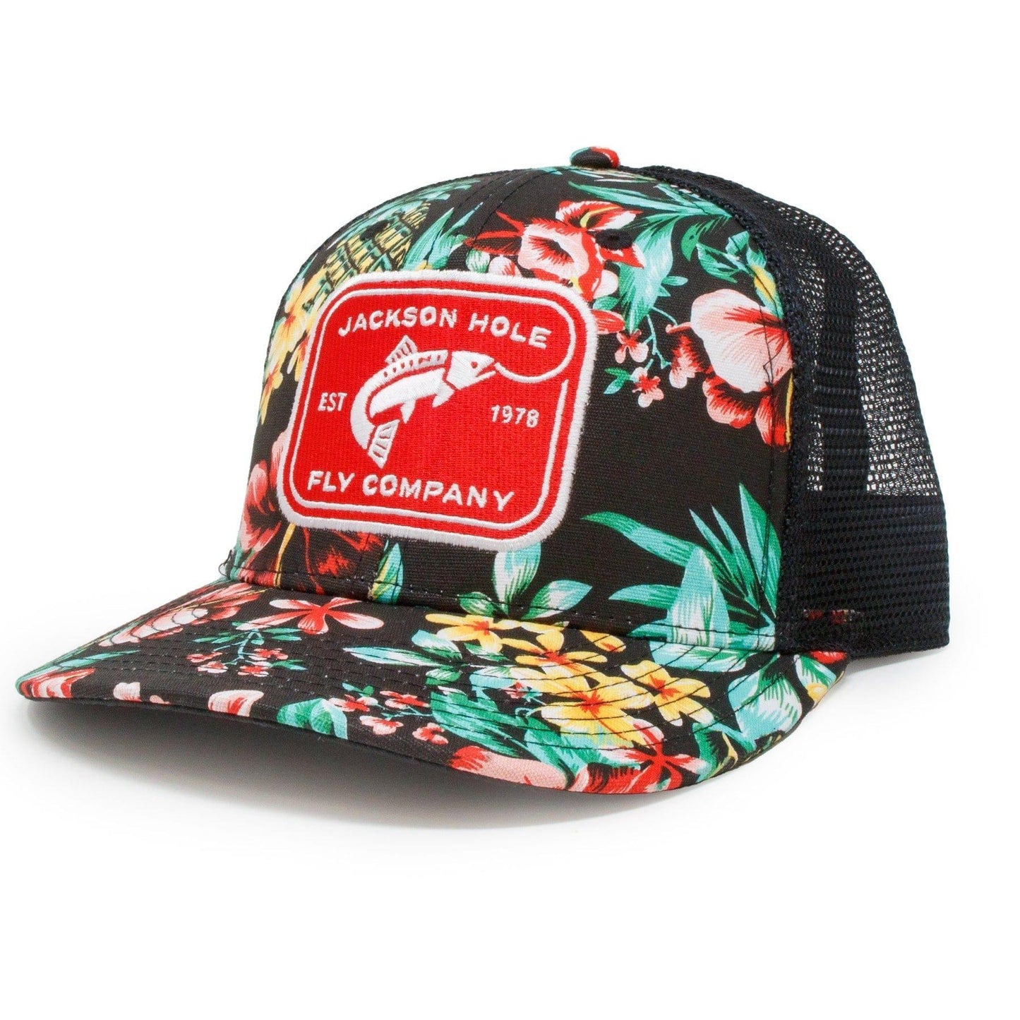 JHFLYCO High Crown Ball Cap - Rectangle Logo