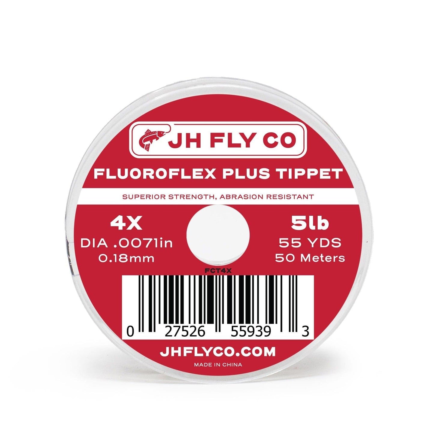 JHFLYCO Loaded Foam Fly Box - Hopper Dropper w/ 50m Spool of 4X Fluoroflex Tippet