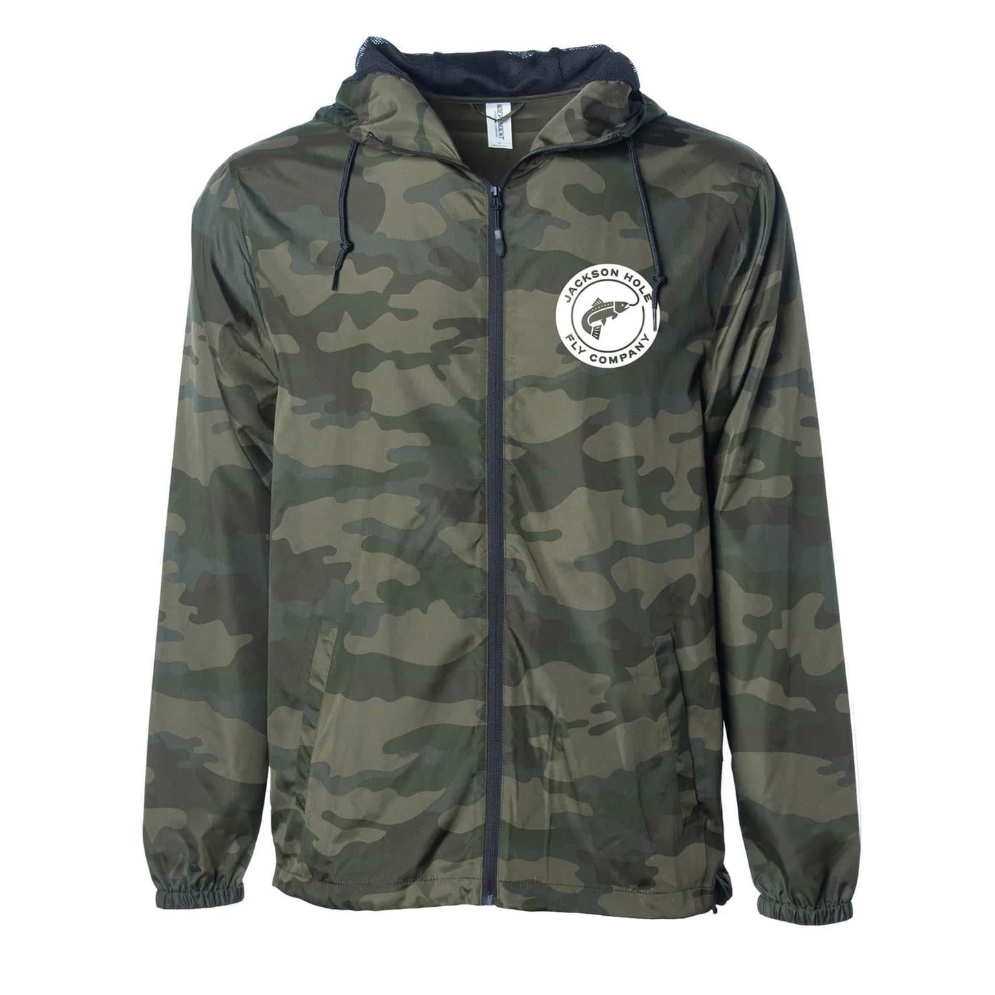 JHFLYCO Lightweight Camo Windbreaker