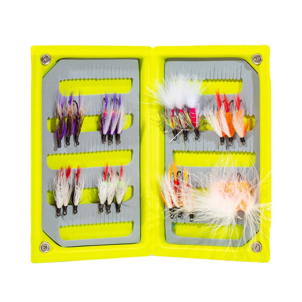 JHFLYCO Loaded Foam Fly Box - Salmon