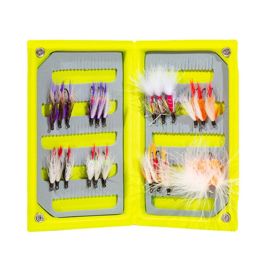 JHFLYCO Loaded Foam Fly Box - Salmon