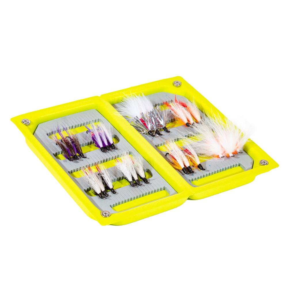 JHFLYCO Loaded Foam Fly Box - Salmon