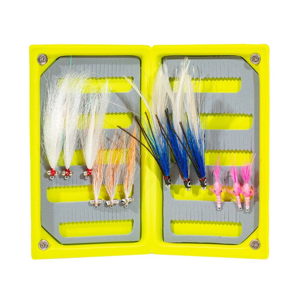 JHFLYCO Loaded Foam Fly Box - Snook Fly Box