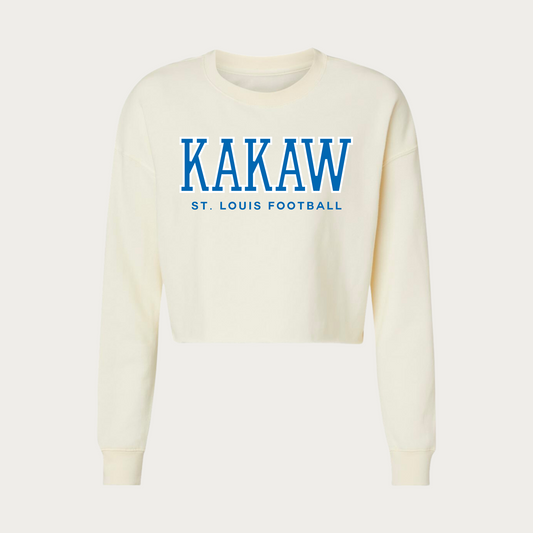 KAKAW Crop Crewneck