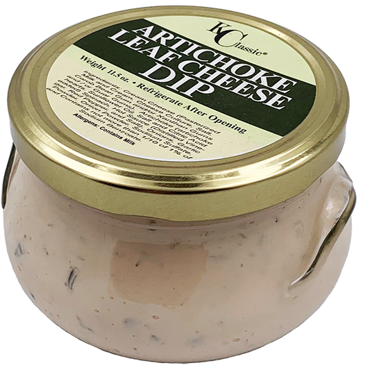 KC Classic Artichoke Leaf Cheese Dip 11.5 oz.