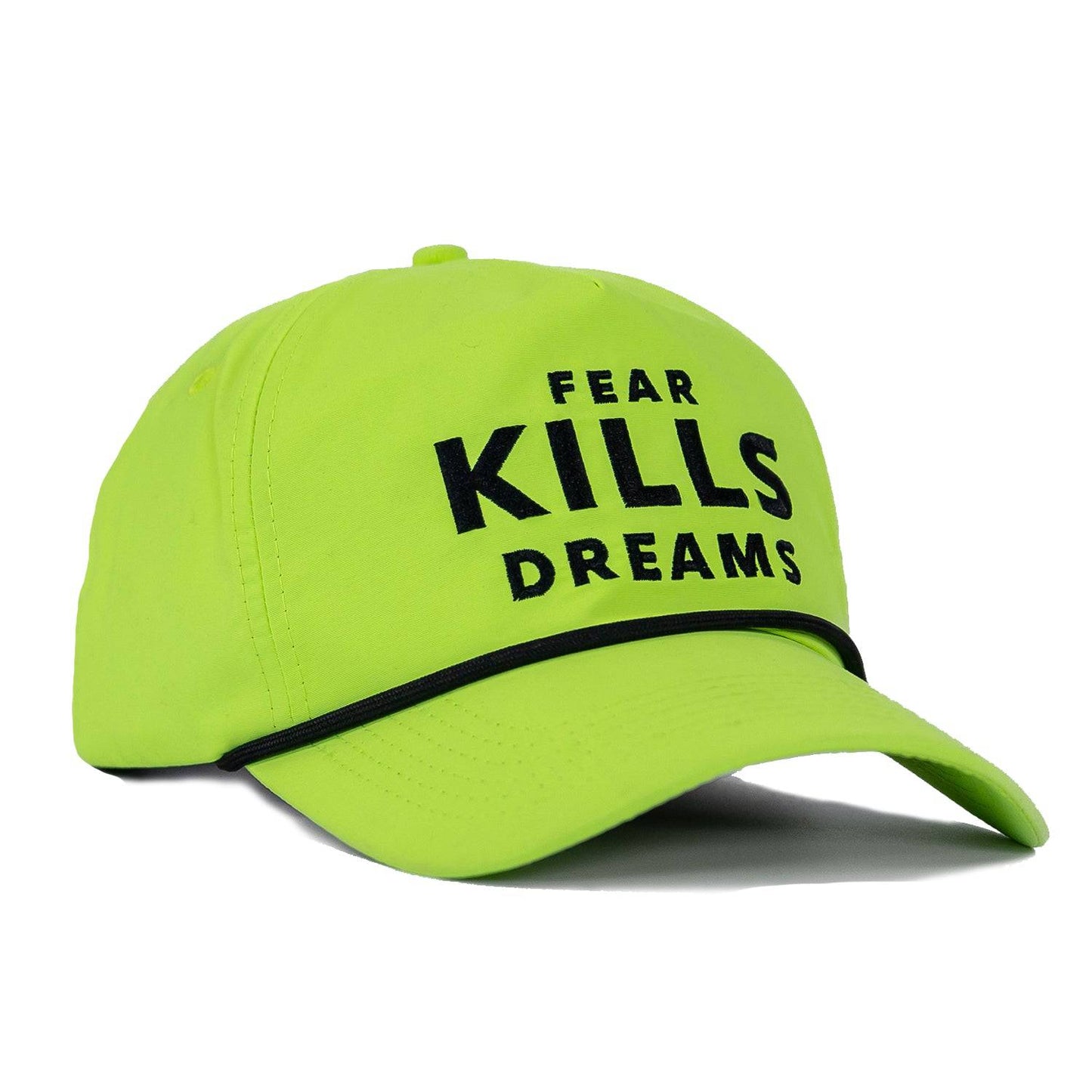 Fear Kills Dreams Crushable Rope Snapback Hat