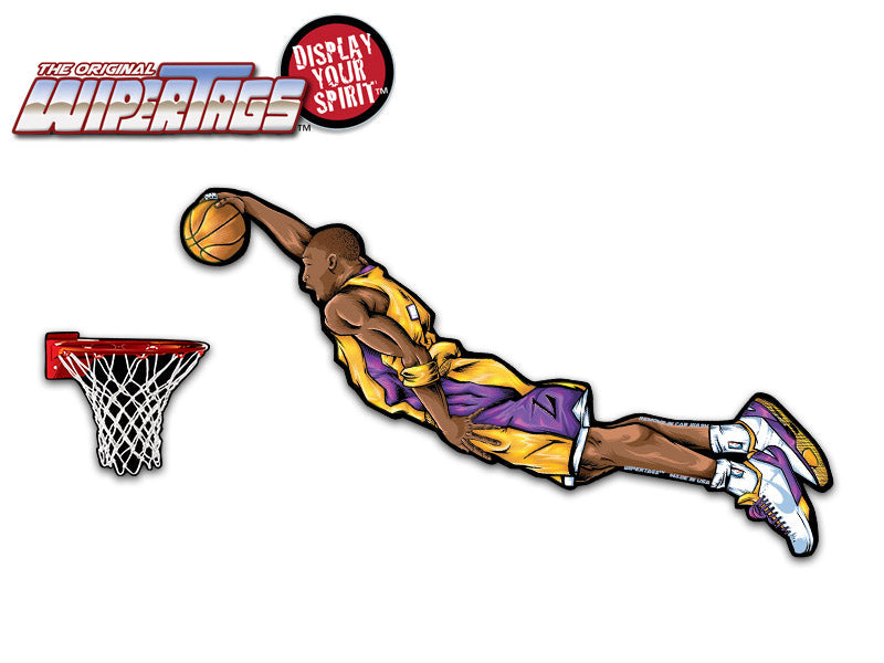 Flying G.O.A.T. Basketball Dunk WiperTag