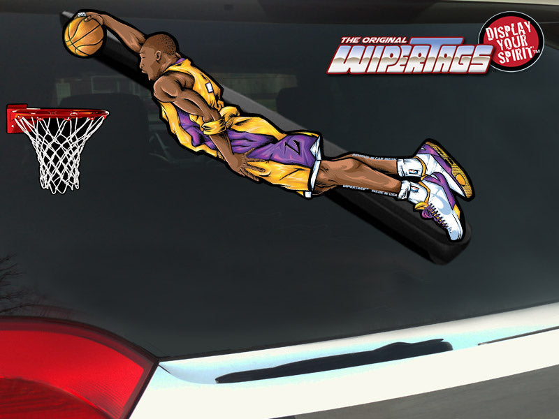 Flying G.O.A.T. Basketball Dunk WiperTag