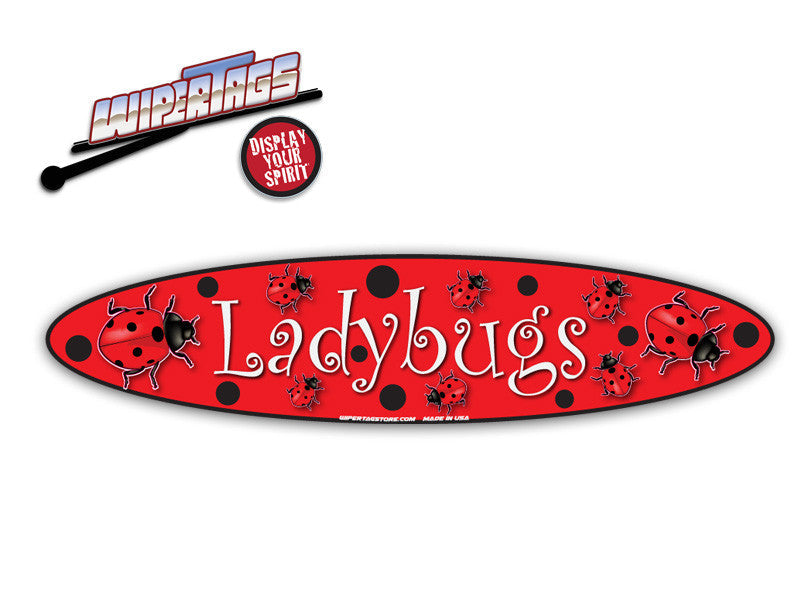 Ladybugs WiperTags