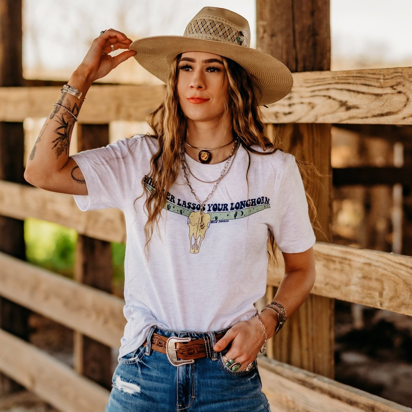 Lasso your Longhorn Western Graphic Tee