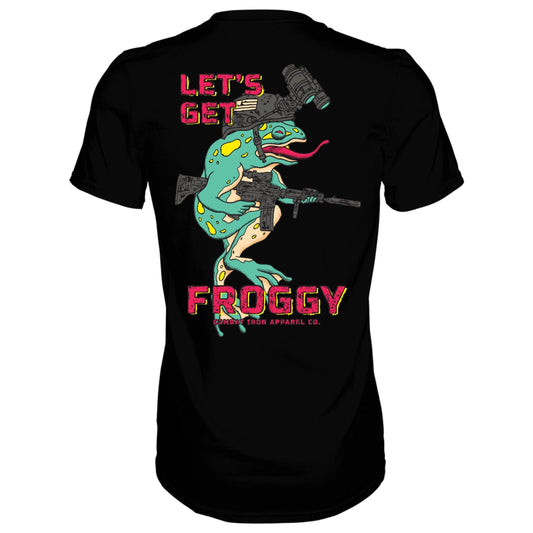 LET'S GET FROGGY OPERATOR STYLE MEN'S T-SHIRT