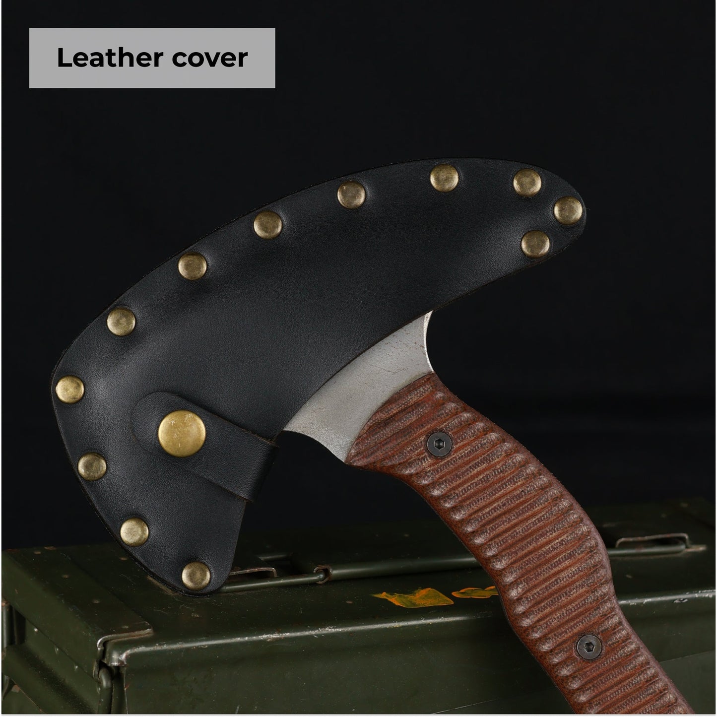 Compact tactical tomahawk with polymer composite handle