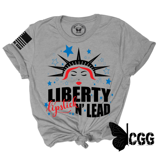 LIBERTY LIPSTICK N' LEAD Tee