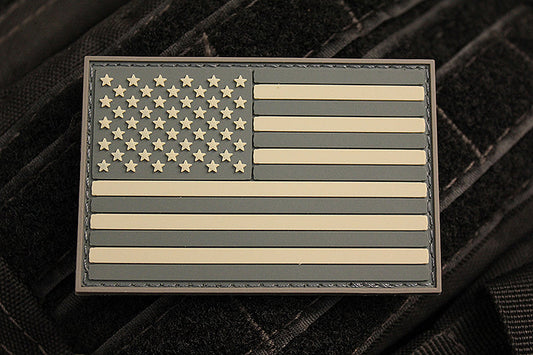 American Flag Light Morale Patch (PVC)