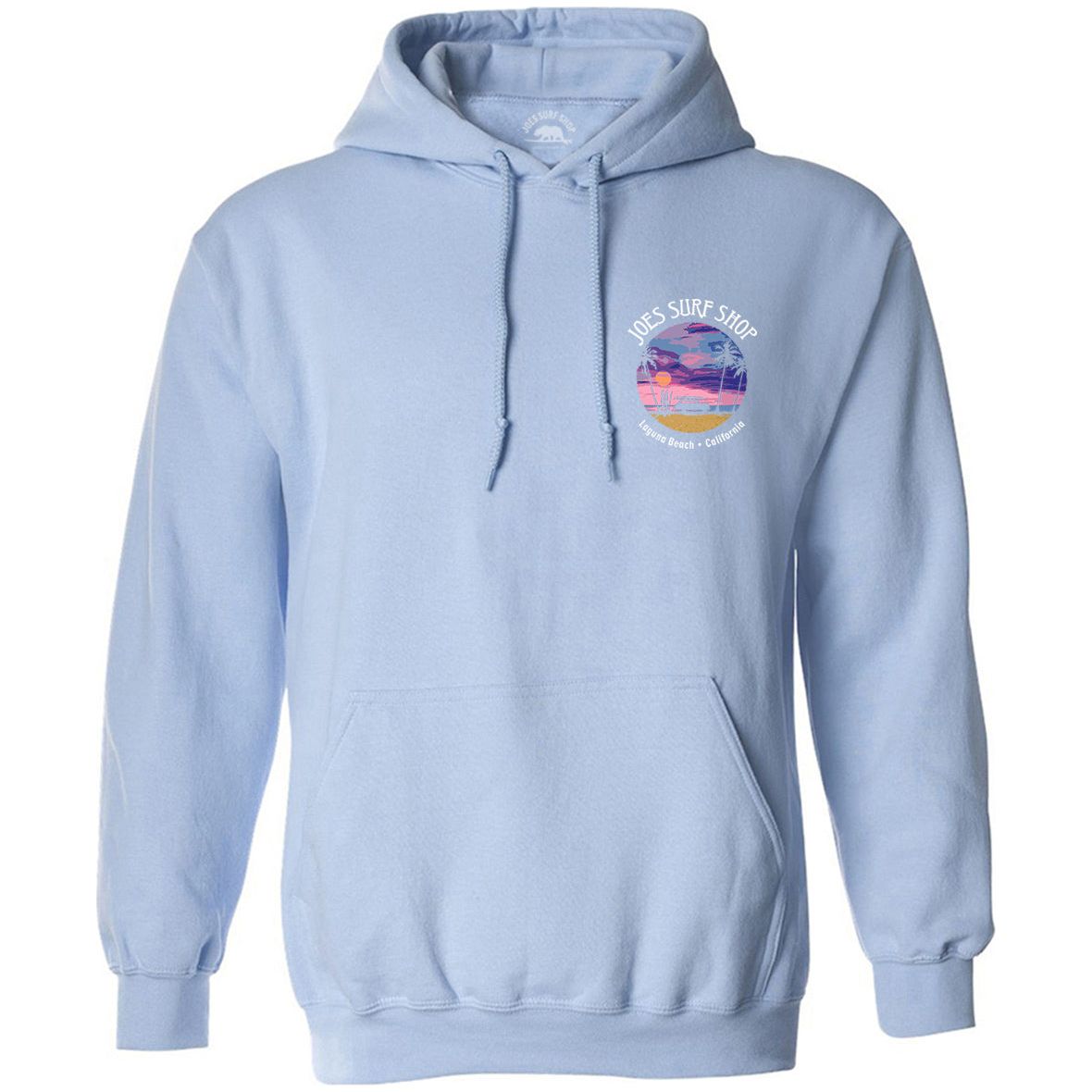 Joe's Surf Shop Wagon Silhouette Pullover Surf Hoodie