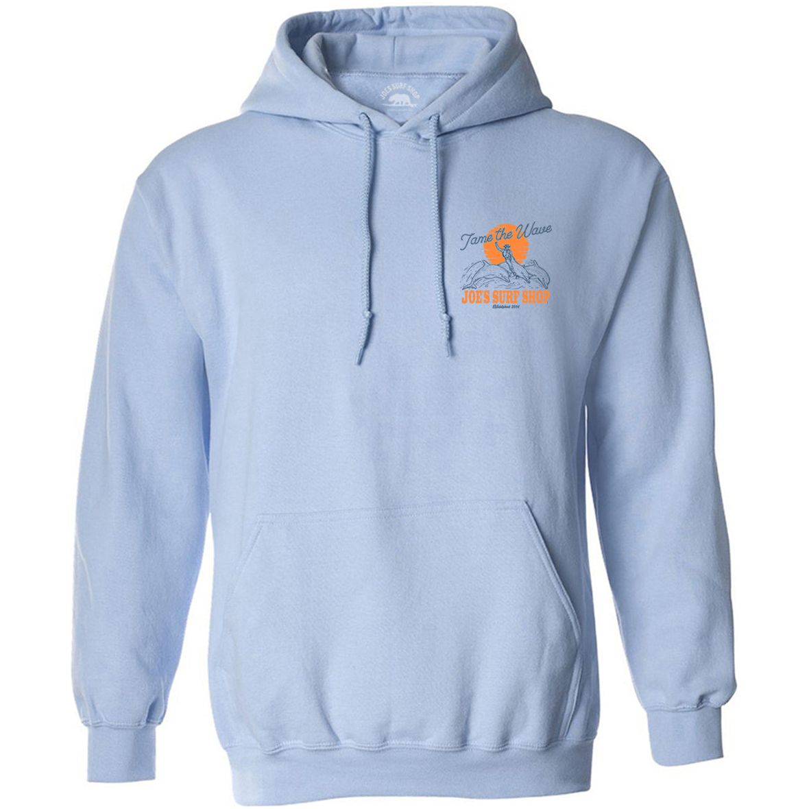 Joe's Surf Shop Diving Dolphins Pullover Surf Hoodie