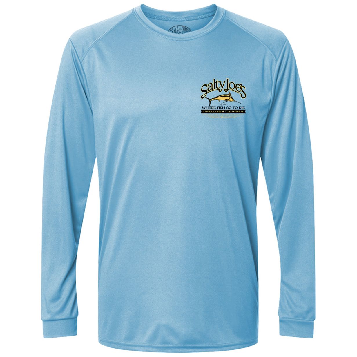 Salty Joe's Fish Count Long Sleeve Sun Shirt