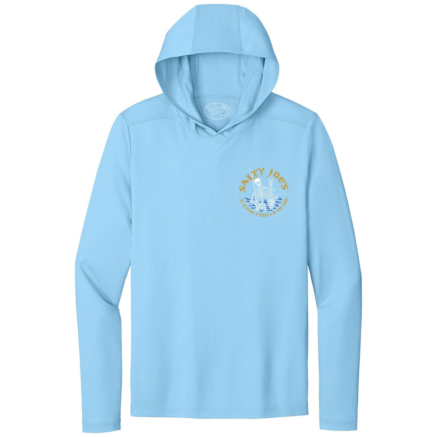 Salty Joe's Fishin' Bones Hooded Sun Shirt