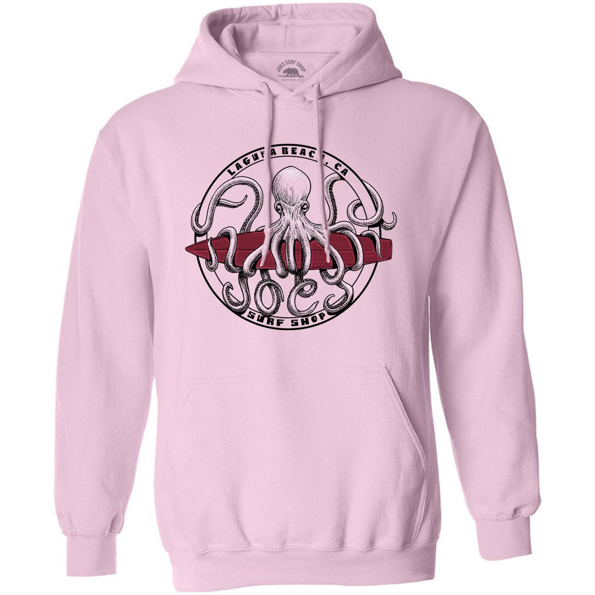 Joe's Surf Shop Octopus Meets Surfboard Hoodie