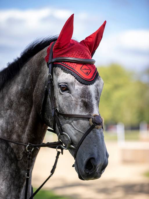 LeMieux Classic Ear Bonnet Chilli