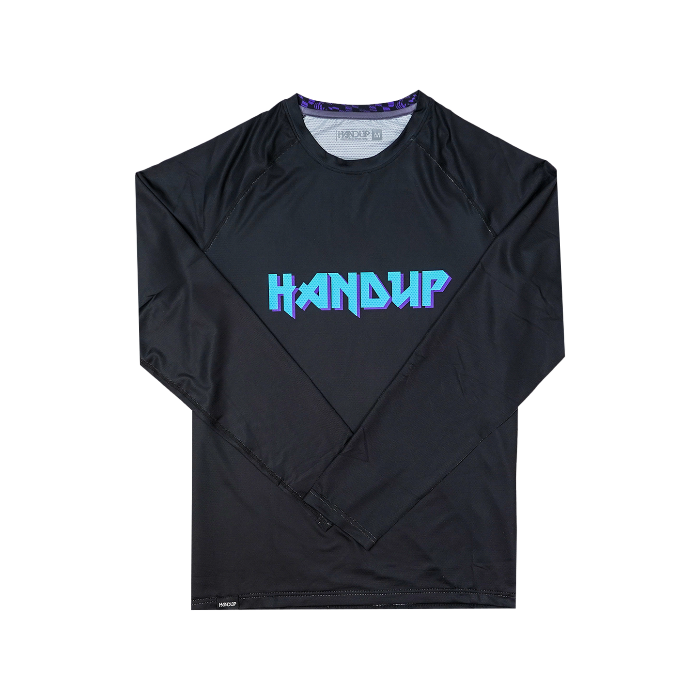 Long Sleeve Lite Jersey - Metal Teal Logo