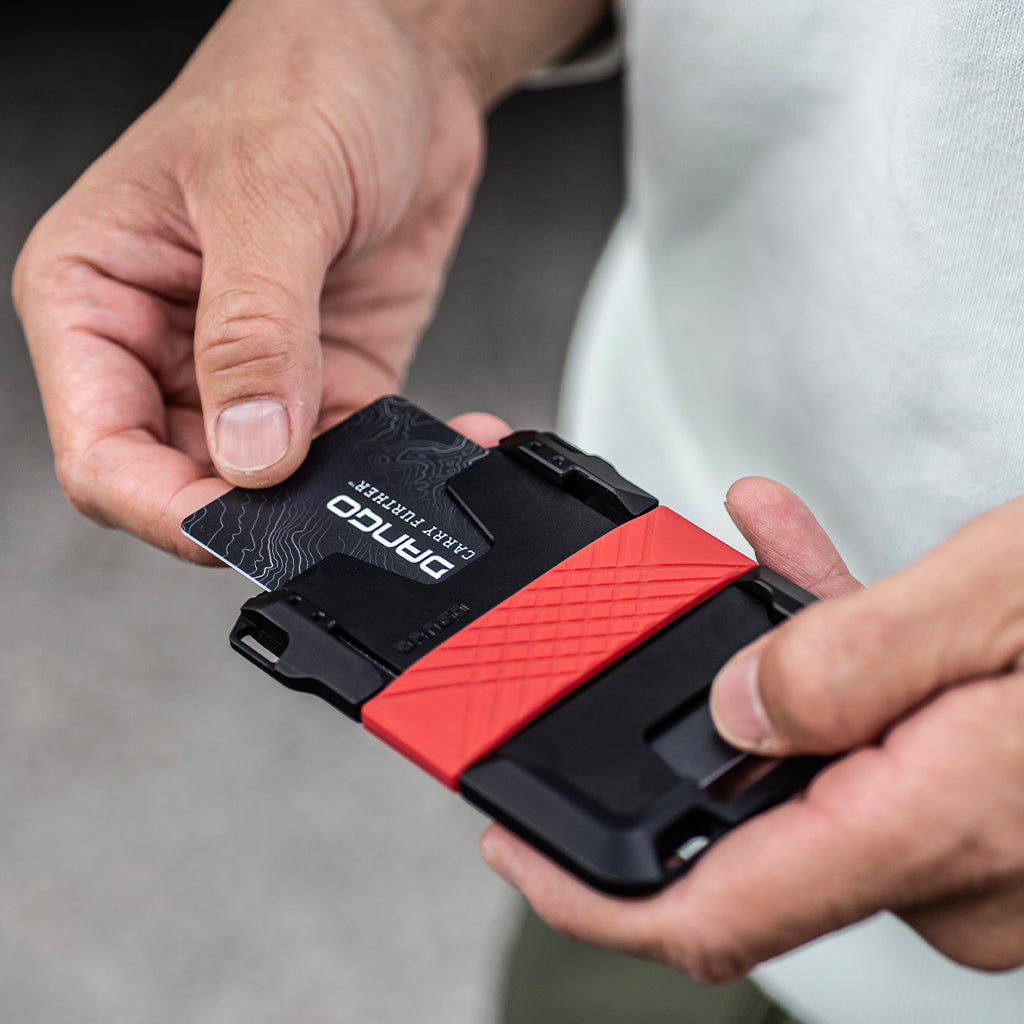 M1 MAVERICK™ WALLET - SPECIAL EDITION - RED & BLACK