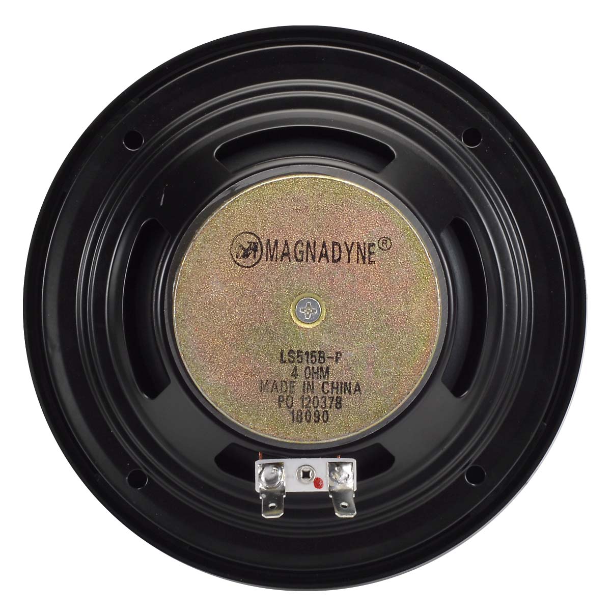 Magnadyne LS515B-P | 5 1/4" Round 3-Way Speaker | Black