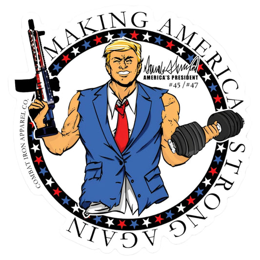 Making America Stronger Again Decal Sticker