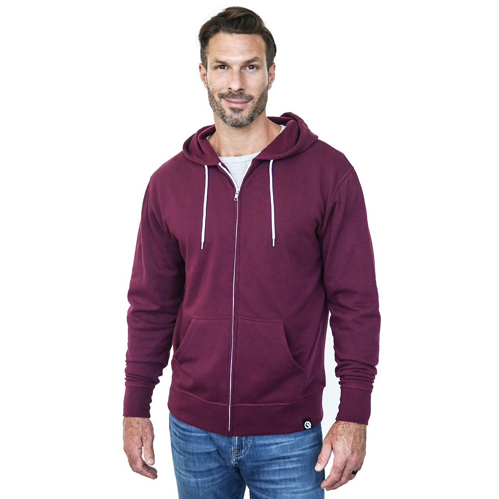 Hero Hoodie Lite (Burgundy)