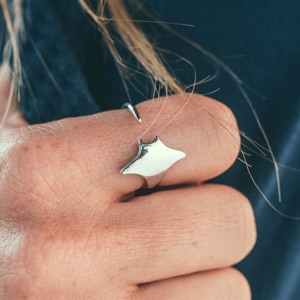 Manta Ray Ring