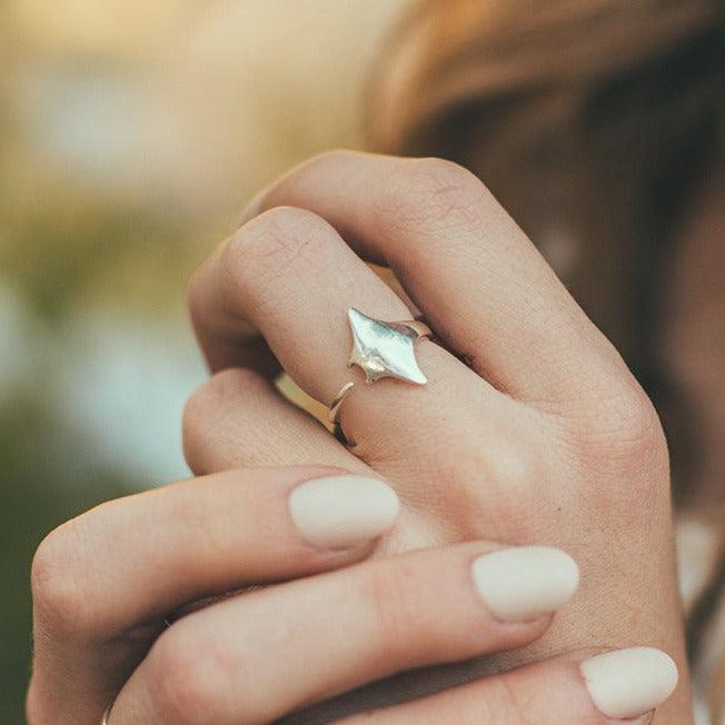 Manta Ray Ring