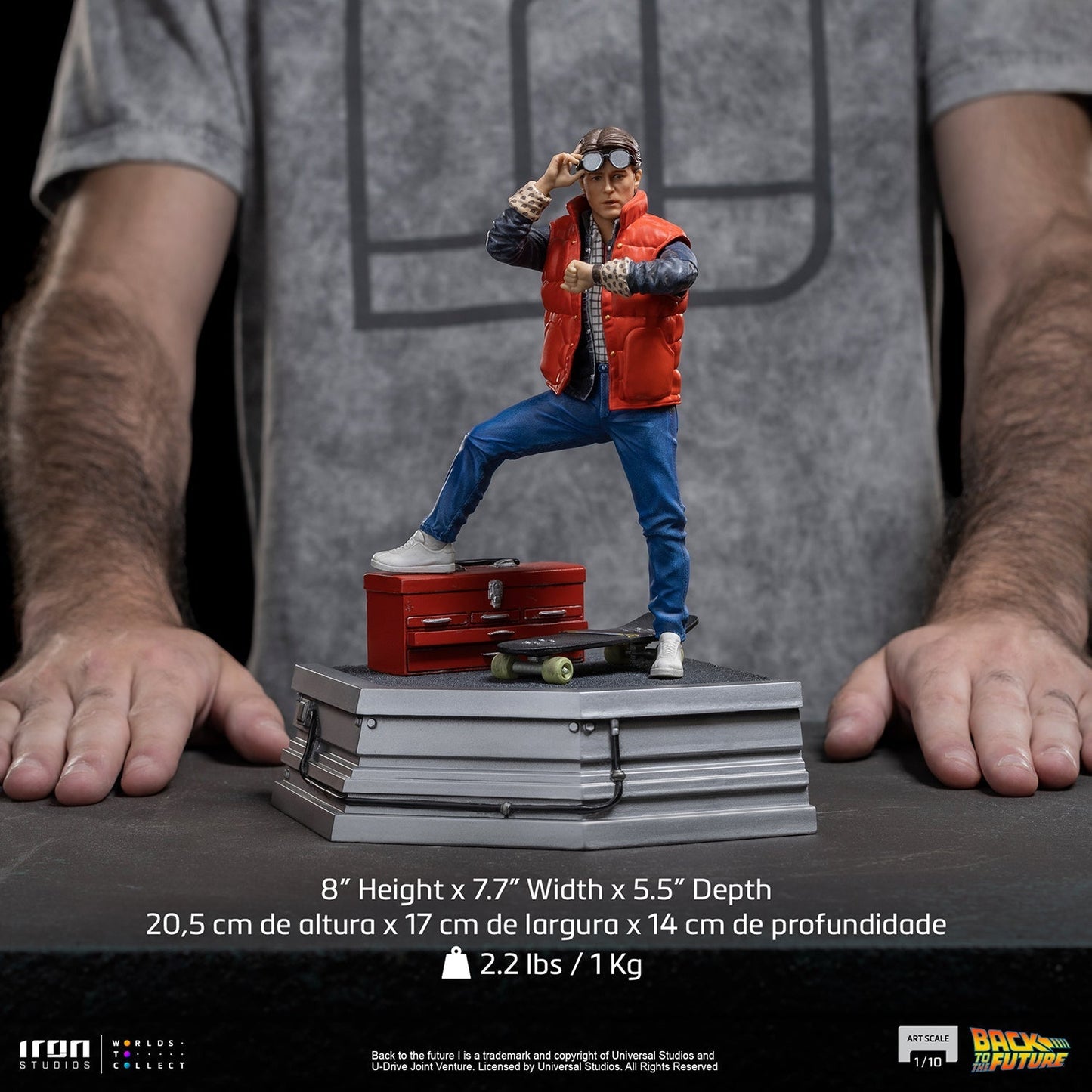 Iron Studios Back to the Future Marty McFly 1:10 Scale Statue