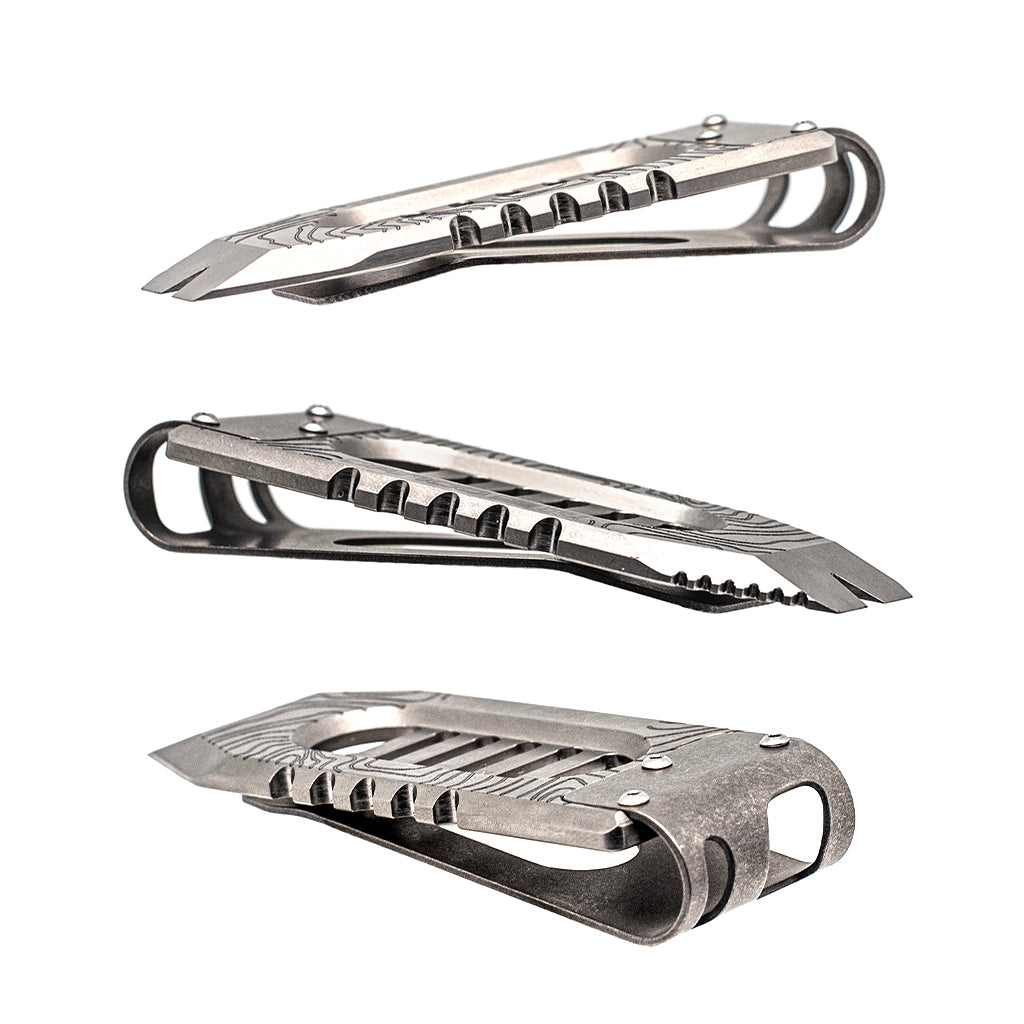 MC02 FULL TITANIUM MONEY CLIP