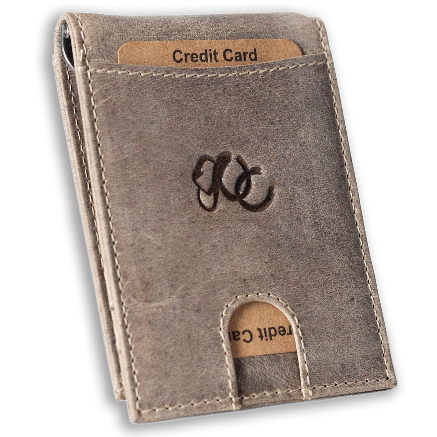 Leather Money Clip Bifold