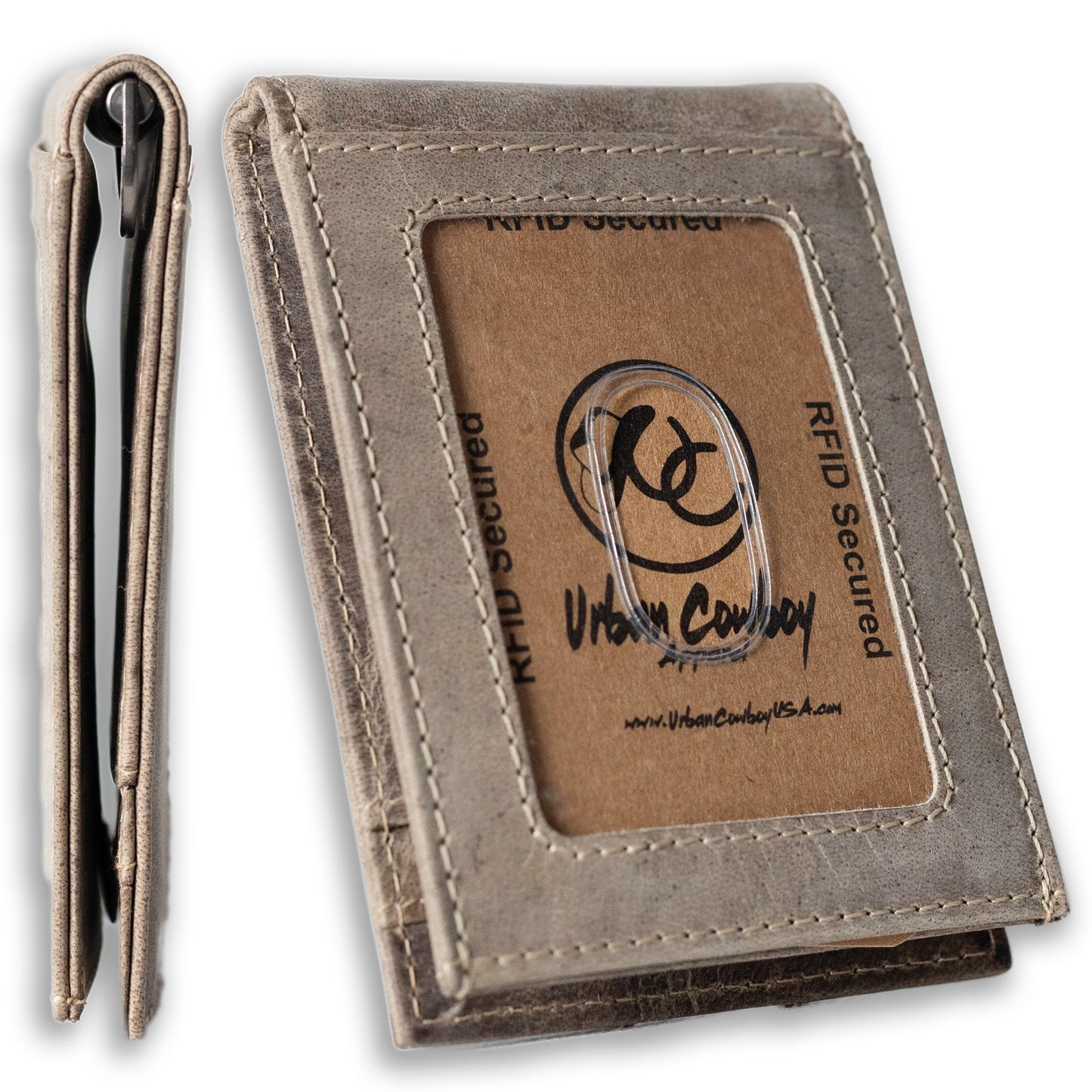 Leather Money Clip Bifold