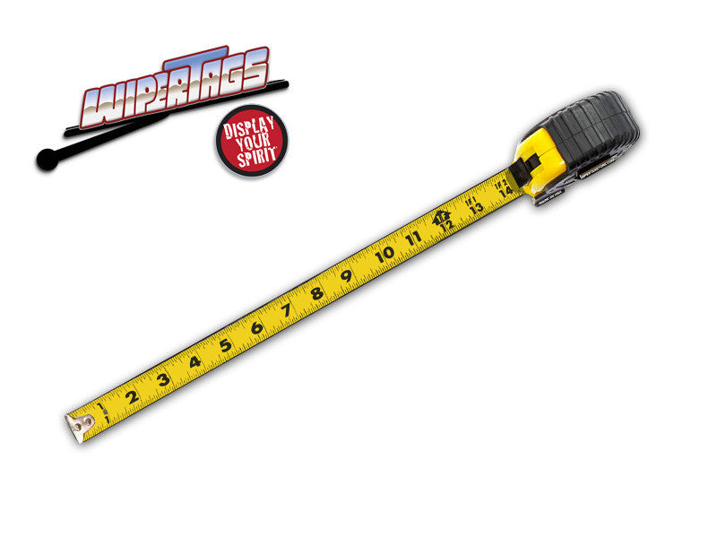 Measuring Tape WiperTags