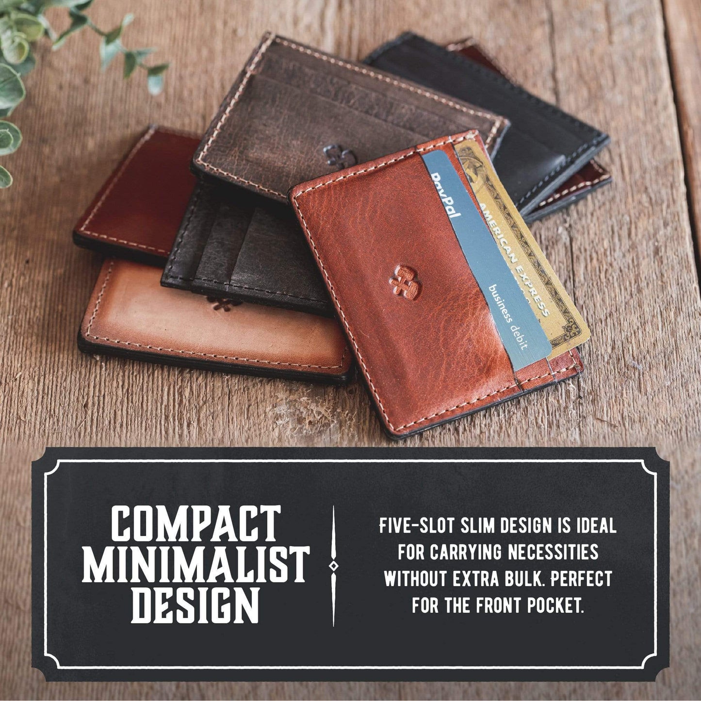 Men's Slim Front Pocket Wallet