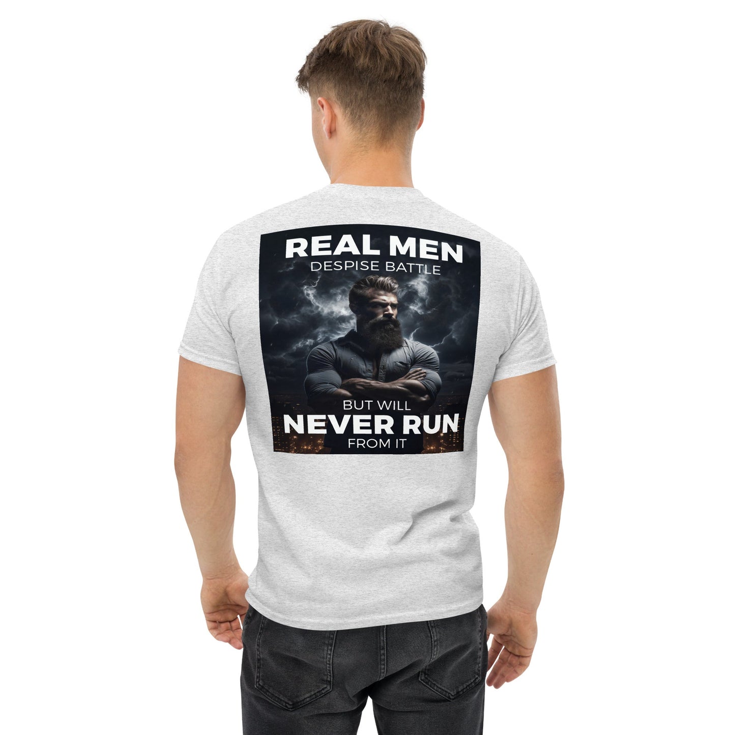 Real Men Don't Run // We Fight Monsters